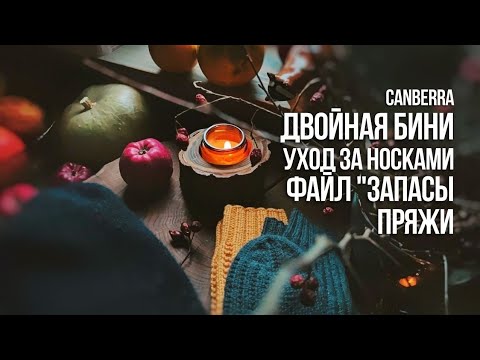 Видео: №61 Файл для учета пряжи, маникюр дома, уход за носками и новый кулон-брошь