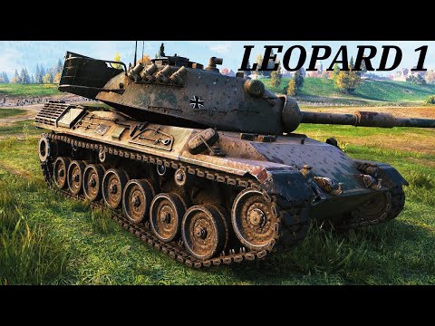 Видео: Leopard 1 КРЫСА ИЗ КУСТОВ