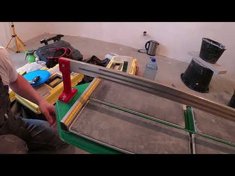 Видео: Настройка/калибровка плиткореза.BATTIPAV SUPER PRO 750.