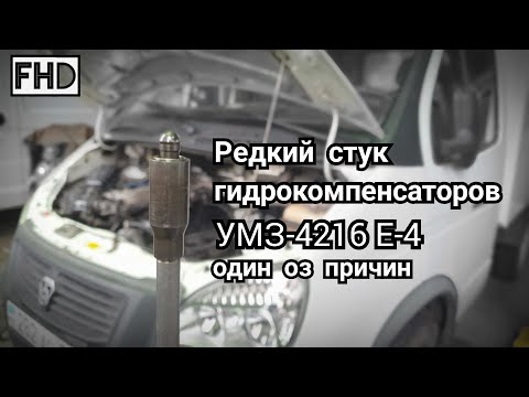 Видео: Уникальная неисправность, стук гидрокомпенсатора УМЗ-4216 Е-4 (EVOTECH Е-4. Е-5)