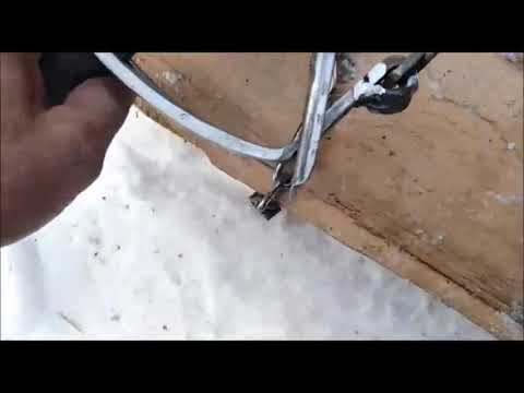 Видео: Доработка крепления дуг в капкане Бриджер 5. Видео от Алексея. Татарстан.