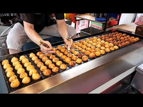 Видео: коллекция популярных корейских уличных закусок и десертов