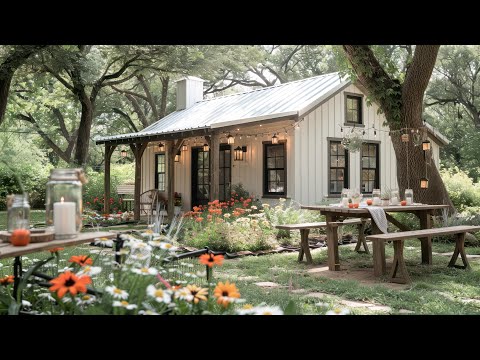 Видео: Очаровательные идеи декора сада в фермерском доме, которые превратят ваше открытое пространство в...