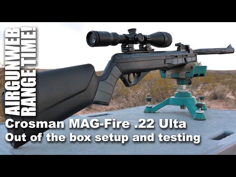 Видео: Crosman MAG-Fire .22 ULTRA - настройка и тестирование прицела «из коробки» - ЭТО БЫЛО НЕ РАЗВЛЕЧИ...