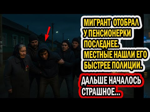 Видео: МИГРАНТ НАПАЛ НА ПЕНСИОНЕРКУ У ПЯТЕРОЧКИ МЕСТНЫЕ НАШЛИ ЕГО БЫСТРЕЕ ПОЛИЦИИ ДАЛЬШЕ СЛУЧИЛОСЬ СТРАШНОЕ