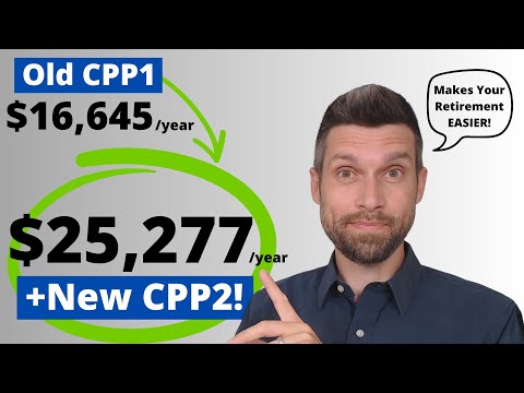 Видео: Улучшение пенсионного плана Канады (CPP2) упрощает выход на пенсию! Смотрите прямо сейчас!