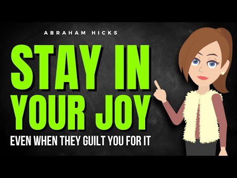 Видео: Оставайтесь в радости — даже если вас за это осуждают ✅ Авраам Хикс 2025