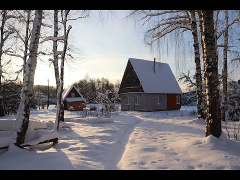 Видео: Сильные морозы. Экстремальная ночёвка на природе