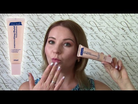 Видео: Тестирую тональный крем Glambee correcting fluid// Корректирующий флюид//Подробный обзор//Соит ли???