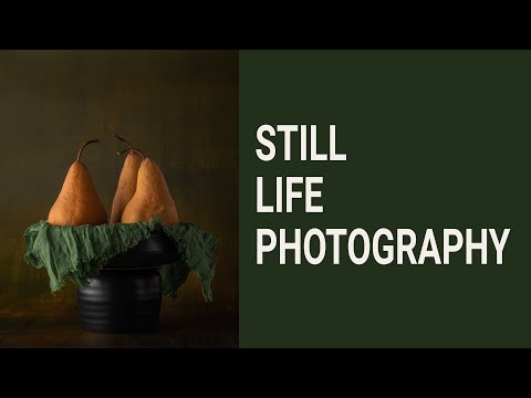 Видео: Натюрмортная фотография. Предметная фотография.