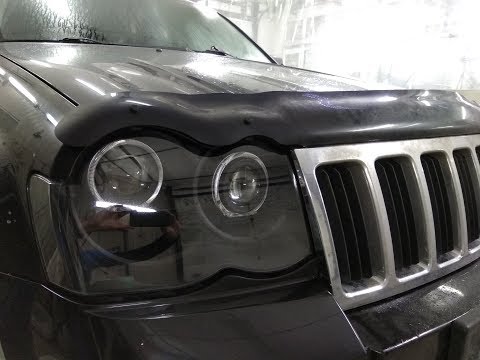 Видео: JEEP GRAND CHEROKEE Ретрофитинг, установка Bi Led модулей, тюнинг фар