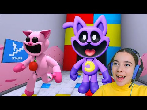 Видео: ПОБЕГ ОТ УЛЫБАЮЩИХСЯ ИГРУШЕК в ROBLOX!