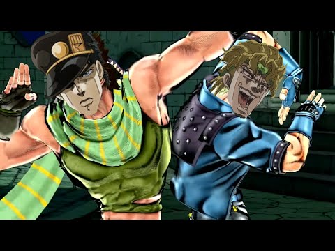 Видео: Джостары Объединяются с Антагонистами JoJo's Bizarre Adventure: Eyes of Heaven