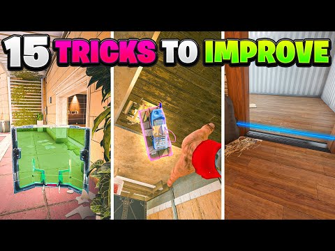 Видео: 15 безумных трюков PRO LEAGUE, которые вам стоит использовать - Rainbow Six: Siege