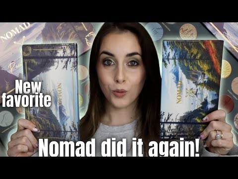 Видео: *НОВИНКА* Nomad Cosmetics ТИХООКЕАНСКИЙ СЕВЕРО-ЗАПАД | Крупные планы, образцы и демонстрация🌲