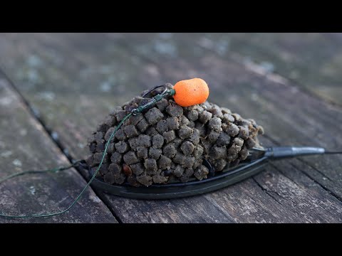 Видео: Зимняя рыбалка на сазана с кормушкой флэт фидер