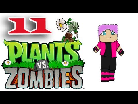 Видео: ч.11 Растения против Зомби с кошкой - Пенёчки
