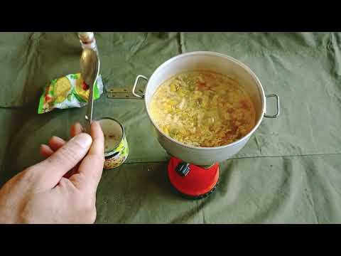 Видео: Манджи от консерви. Зеленчукова супа с фиде/Canned foods. Vegetable soup with noodles