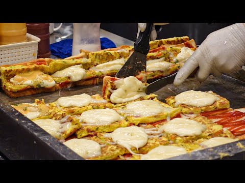 Видео: Популярная корейская уличная еда, подборка - приготовление вкусных десертов