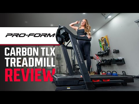 Видео: Обзор ProForm Carbon TLX: надежная беговая дорожка для бегунов и любителей ходьбы
