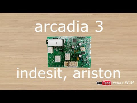 Видео: Ремонт  электроники arcadia 3, indesit, ariston.