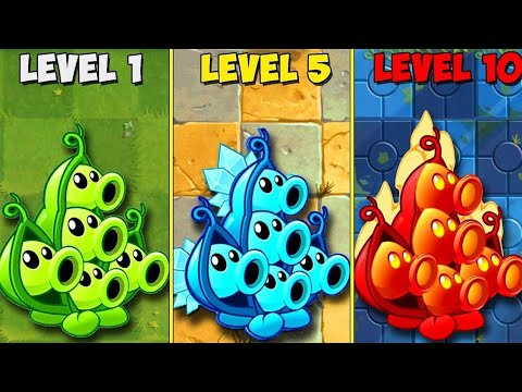 Видео: Все бесплатные растения УРОВЕНЬ 1 против МАКС. LV против макс. мастерства 200 — Кто победит? — Pv...