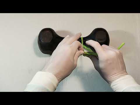 Видео: Простая петля. Передний способ с подачей нити 1 пальцем