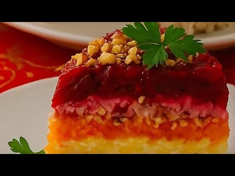Видео: Шикарный САЛАТ 🥗 на Праздничный Стол! Его ВСЕГДА съедает Первым.