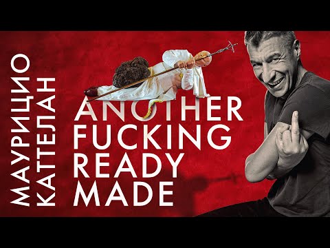 Видео: Маурицио Каттелан «Another fuking ready-made»