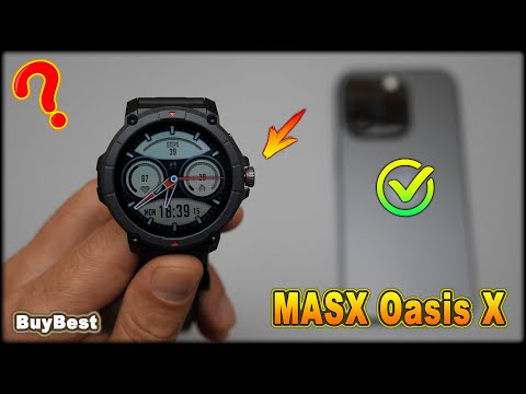 Видео: Cмарт часы MASX Oasis X c Aliexpress | Быстрый обзор и первые впечатления после распаковки посылки.