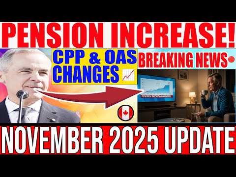 Видео: Последние новости о пенсионном обеспечении: что изменится для CPP и OAS в ноябре 2025 года