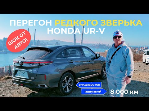 Видео: Перегон не китайского авто  из Китая Honda UR-V , Владивосток - Ишимбай. Зима , аварии, мороз🥶.