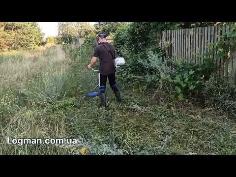 Видео: Zomax ZMDG5131U на режиме ТУРБО! Косим густой бурьян!