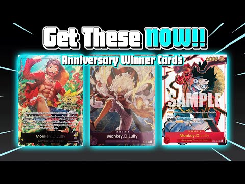 Видео: Эти юбилейные карты-победители безумно недооценены! Купите их СЕЙЧАС! (Обзор рынка One Piece TCG)