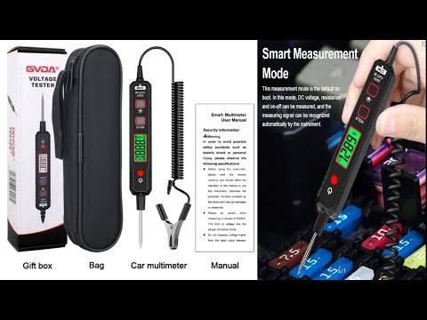 Видео: Автомобильный мультиметр GVDA GD181