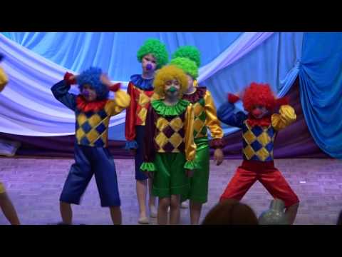 Видео: "Веселые клоуны" - Образцовая студия "Арлекино" Конкурс "Феерия" 2016
