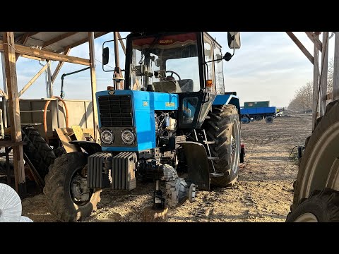 Видео: Замена пром.опоры на мтз 82.1