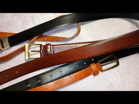 Видео: Как красиво сделать ( пробить) дырку в ремне
