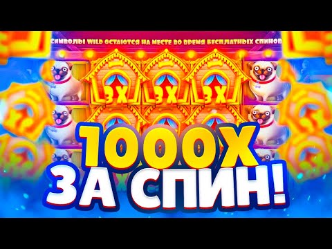 Видео: СОБАКИ ЗАНЕСЛИ НА НОВУЮ МАШИНУ! ЛЮТАЯ СЫГРОВКА НА 1000 ИКС в THE DOG HOUSE MEGAWAYS!