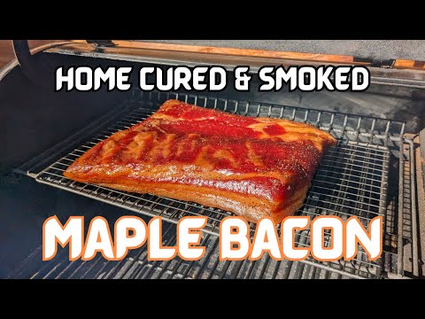 Видео: Как ЛЕГКО засолить и коптить сладкий кленовый бекон дома
