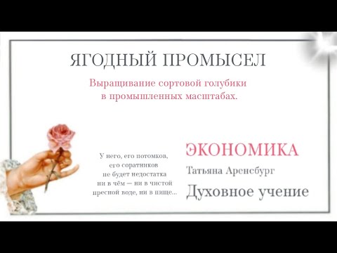 Видео: Новые_технологии.Ягодный промысел.Голубика.#Бог #экономика #политика #новости #новое #мессия