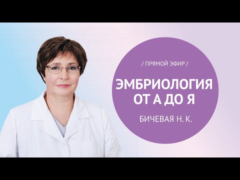 Видео: Прямой эфир «Эмбриология от А до Я» с Бичевой Н.К.
