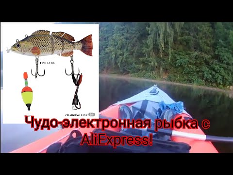 Видео: Электронная чудо-рыбка с AliExpress! Видео отзыв!