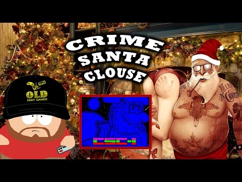 Видео: Обзор и прохождение Crime Santa Clouse на ZX Spectrum