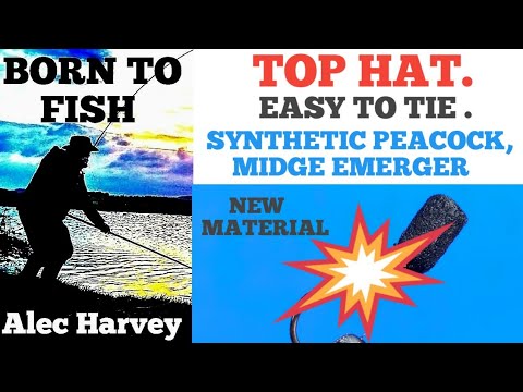 Видео: ВЯЗАНИЕ МУШЕК - ЦИЛИНДР, СИНТЕТИЧЕСКИЙ ПАВЛИН, ВОЗНИКАЮЩИЙ КОМАРШИК.