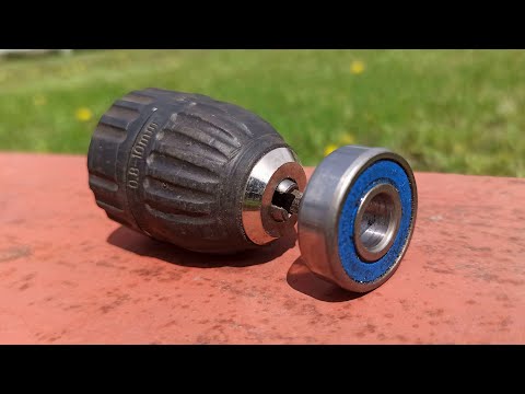 Видео: НЕ ВЫБРАСЫВАЙТЕ старый патрон и подшипник!!! Две идеи их применения.