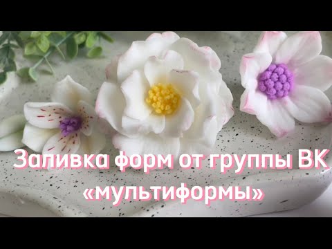 Видео: Мыловарение. РАСПАКОВКА посылки и заливка форм🤍