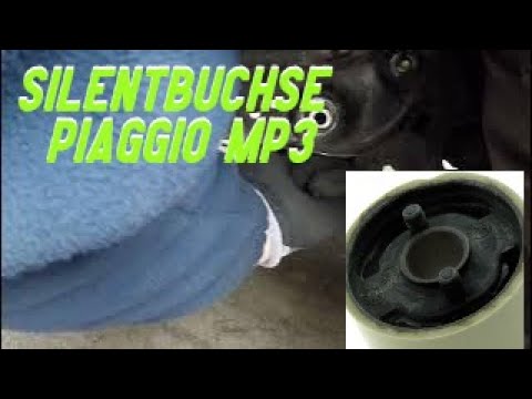 Видео: #Piaggio MP 3 Сайлентблок , обновление опорa двигателя часть 1
