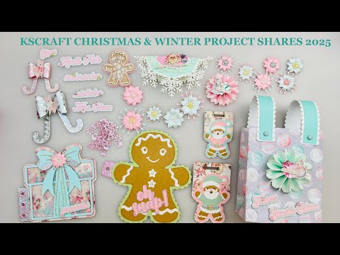 Видео: KSCRAFT август 2025 г. — рождественские проекты #kscraft #papercraft #scrapbooking #xmas @kscraft...