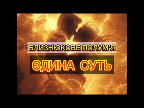 Видео: БЛИЗНЮКОВЕ ПОЛУМʼЯ🔥❤️‍🔥Зустріч, яка змінює ВСЕ